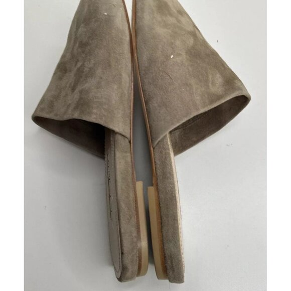 Charles David Women's Soleil Leather Slide Suede Tan Size 10 - Picture 8 of 10